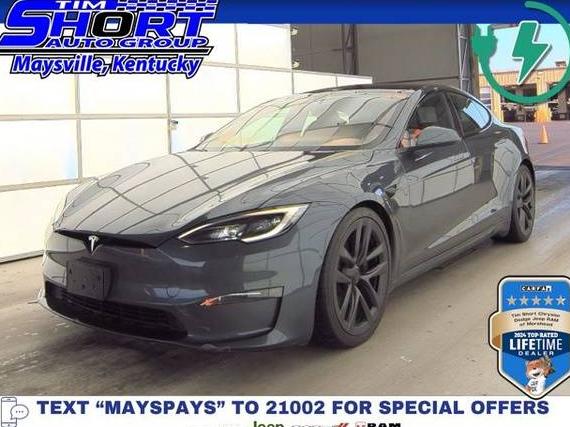 TESLA MODEL S 2022 5YJSA1E59NF487482 image